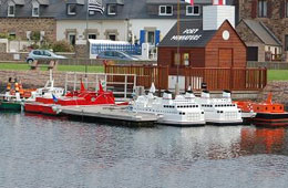 Le port miniature de Perros Guirec, bassin du linkin